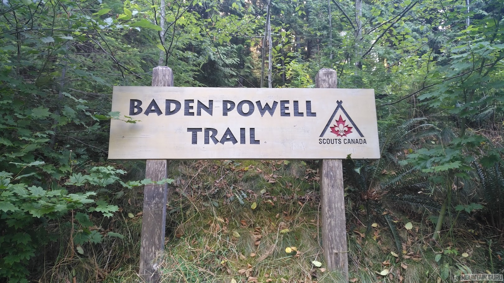 Baden Powell Trail Sign